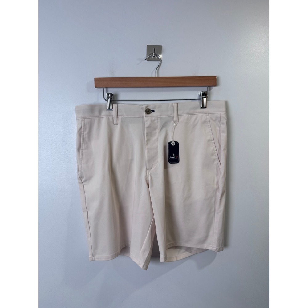 NWT Johnnie-O Men Sand Jupiters Performance Shorts JMSH2280 Size 33